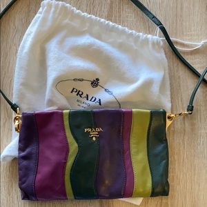 Prada Green Fairy Crossbody Bag
